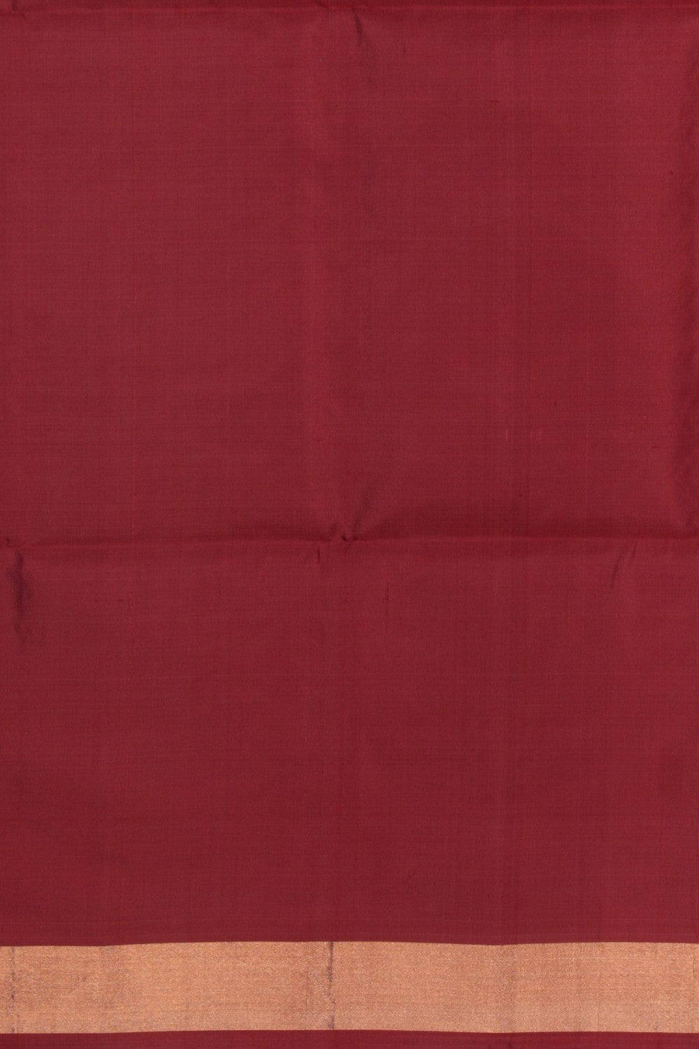 Image of Dark Red Silk Saree